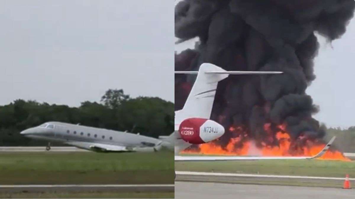 Two pilots die as private jet crashes in Dominican Republic; terrifying video goes viral