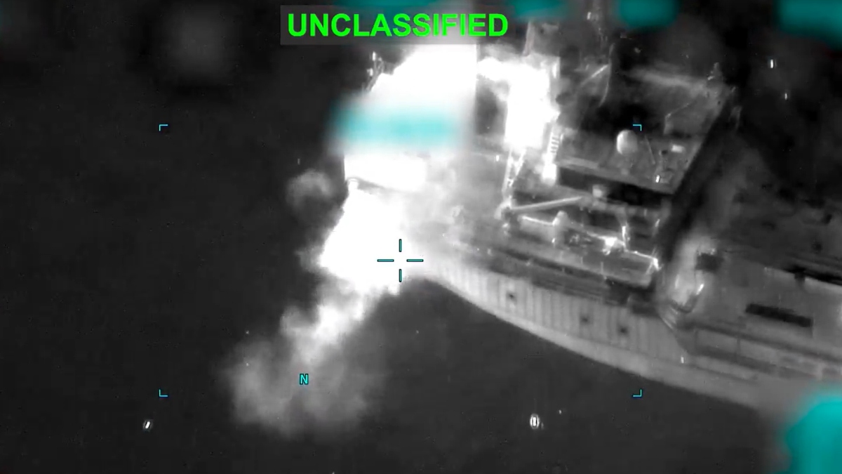 US forces confirm attack on third ship with Indian crew in Gulf of Oman, release video | Watch
