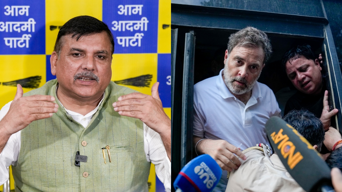 AAP drags Congress over dharna at PM's residence, claims Rahul 