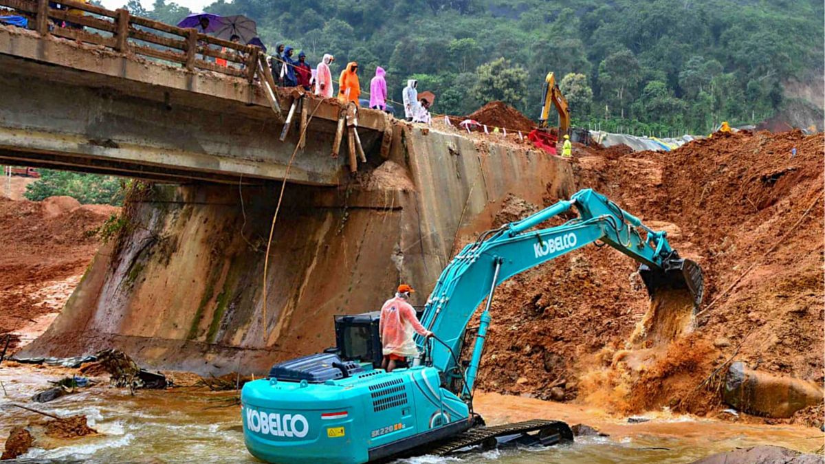 Wayanad landslide death count rises to six; rescue op underway for two missing workers