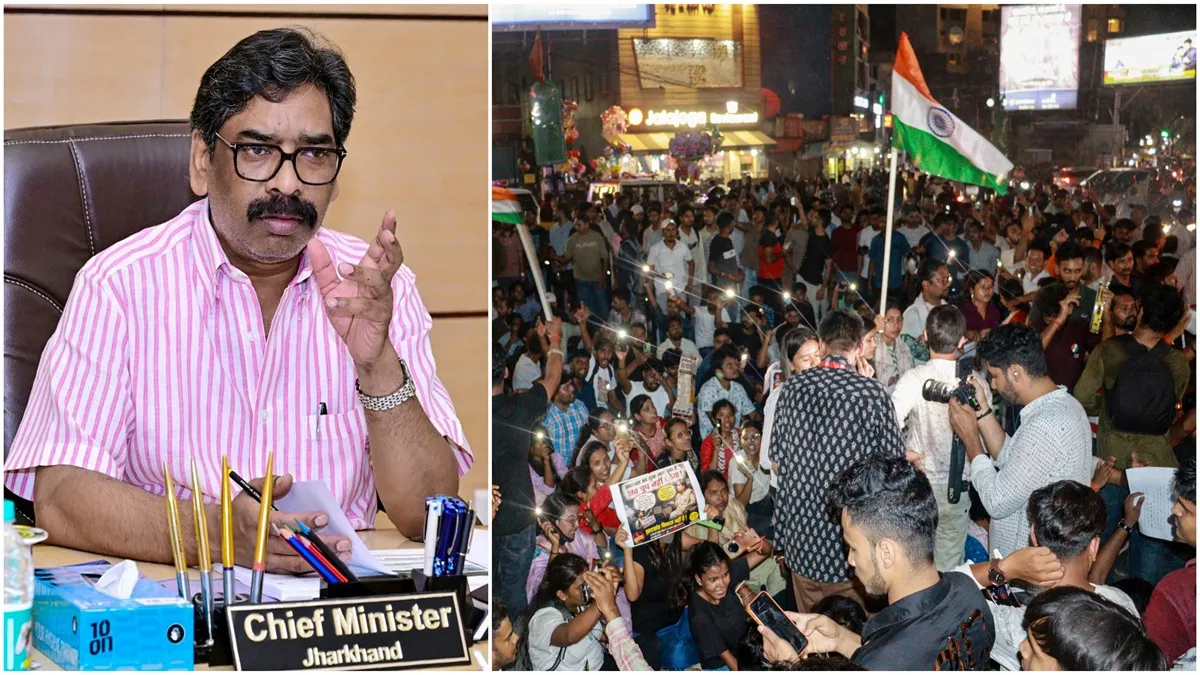 Hemant Soren responds to Jharkhand students' protest, says 'The govt has eyes, ears; it is sensitive to the issue' - India TV News