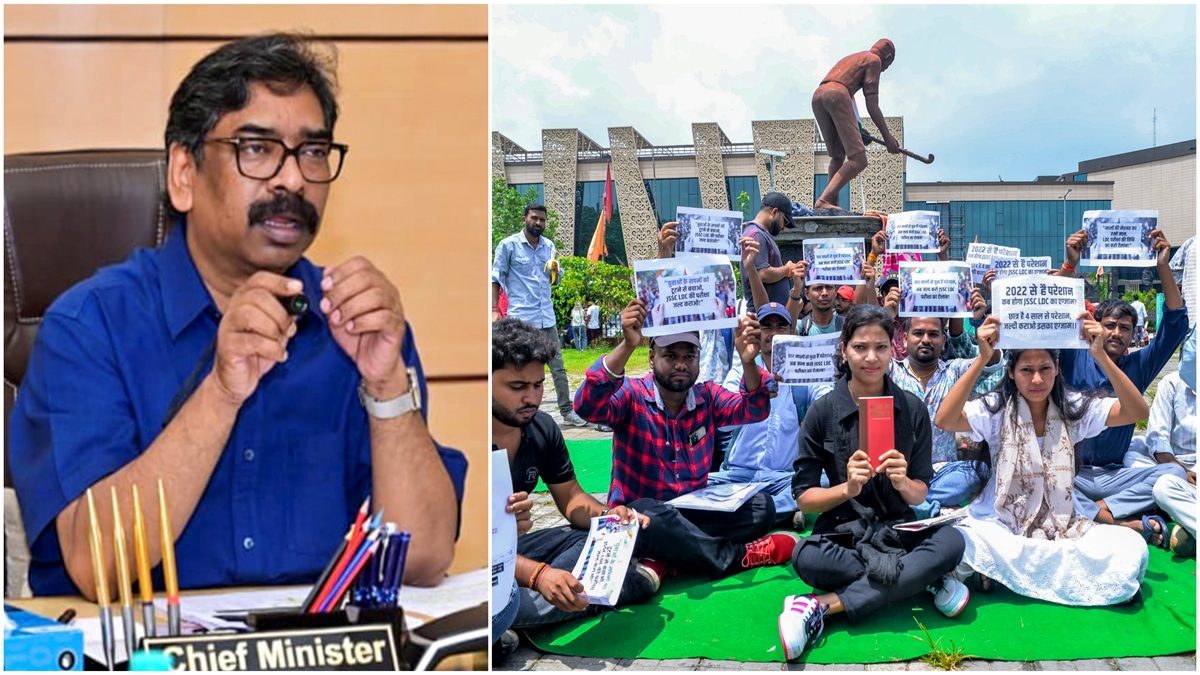 'The government's doors are open to everyone': Hemant Soren reacts as students' protest enters Day 12