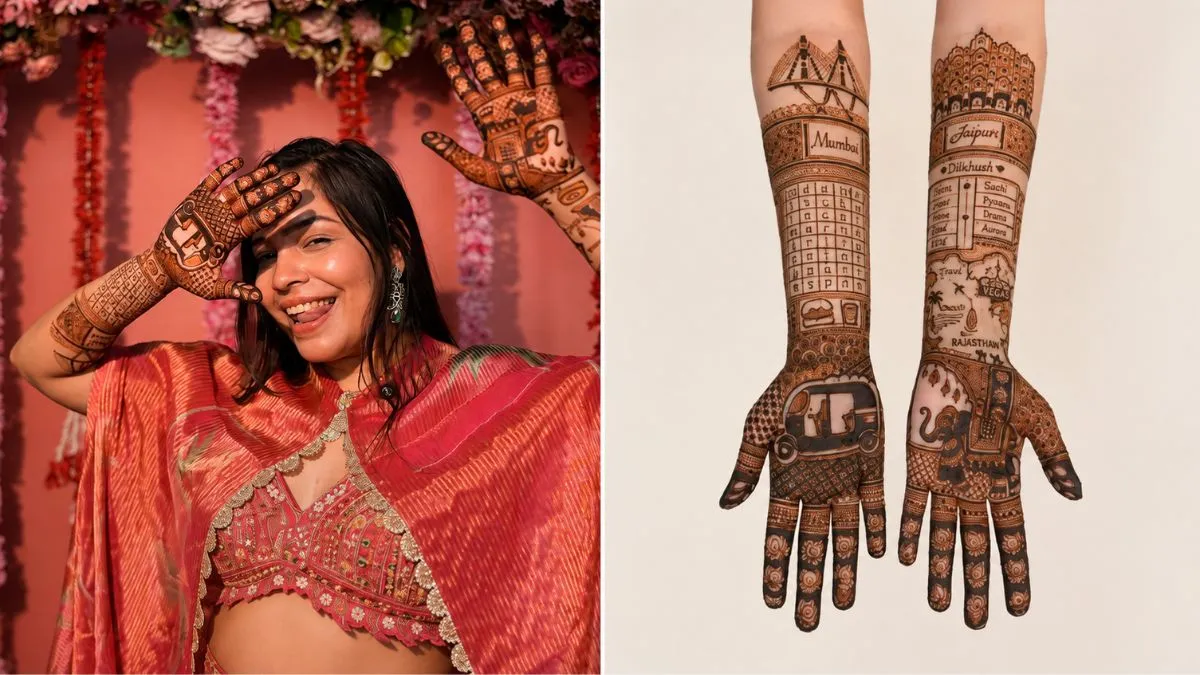 Mumbai woman tells ChatGPT her love story, gets personalised mehendi ...