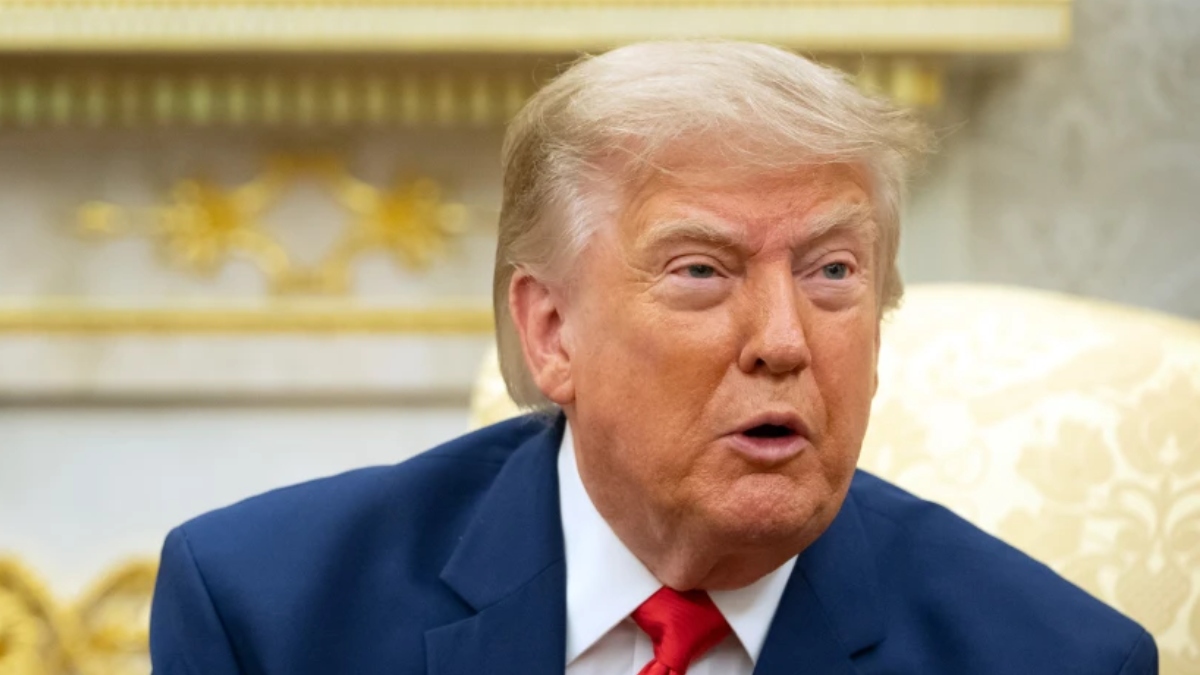 Trump posts map labelling Strait of Hormuz 'new US territory' as Iran says waterway to remain shut