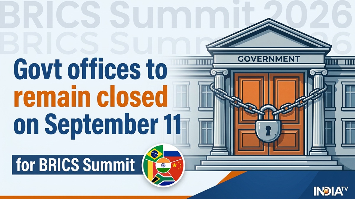Photo: indiatvnews.com BRICS Summit 2023: Central Govt Offices in Delhi Closed on Sept 11