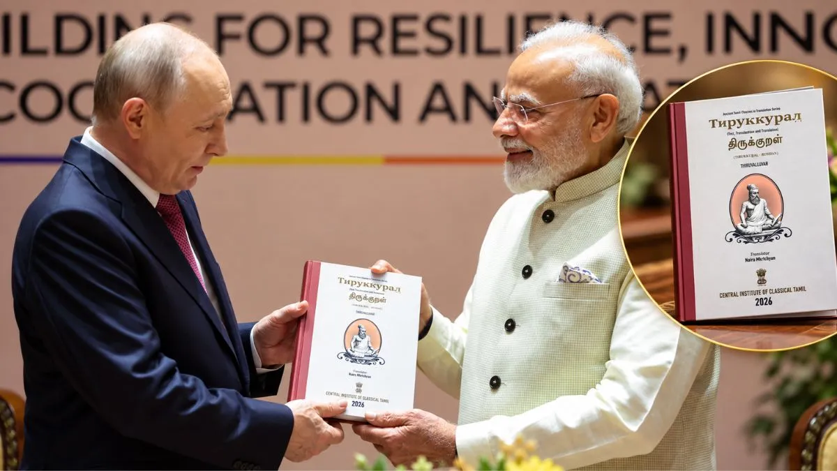 The book PM Modi chose for Putin has 1,330 couplets, here's what Thiruvalluvar's timeless classic is about