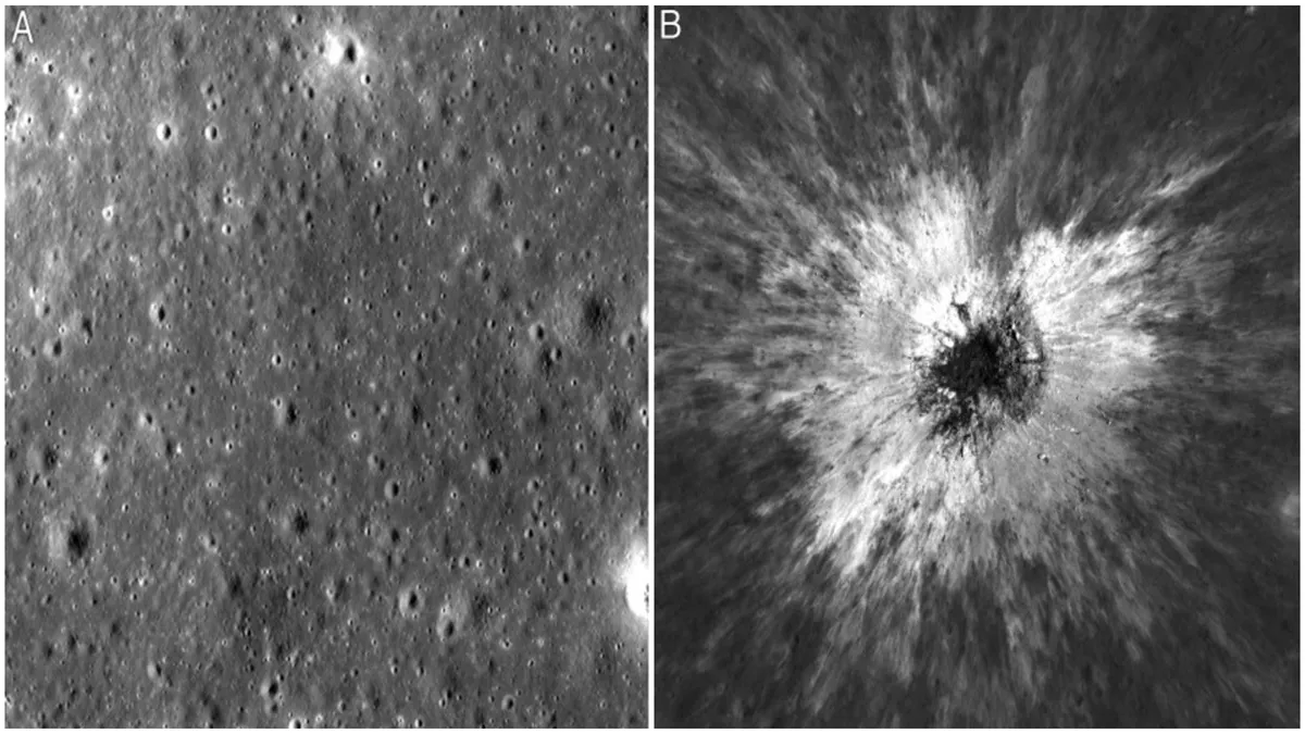 NASA spacecraft discovers giant new crater on Moon that went undetected for nearly two years