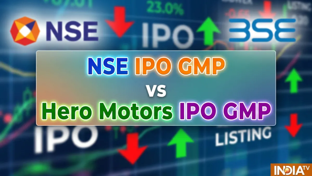 NSE IPO GMP vs Hero Motors IPO GMP: Here's what grey market premiums ...