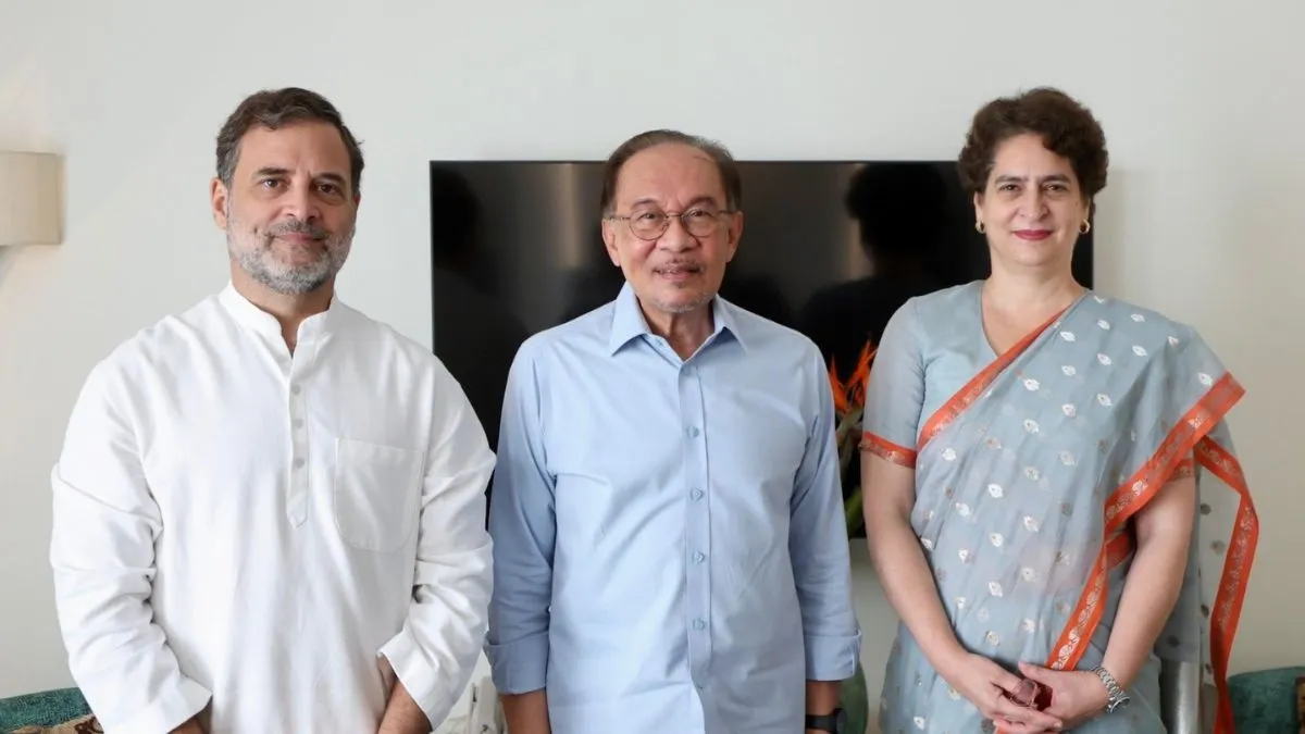 Rahul, Priyanka Gandhi meet Malaysian PM Anwar Ibrahim amid BRICS Summit; here's what they discussed