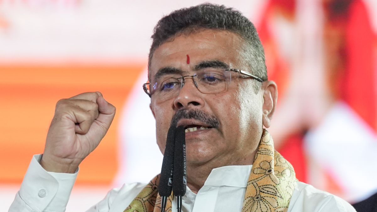 CM Suvendu Adhikari vows to uproot forces raising 'azadi' slogans at Jadavpur University amid graffiti row
