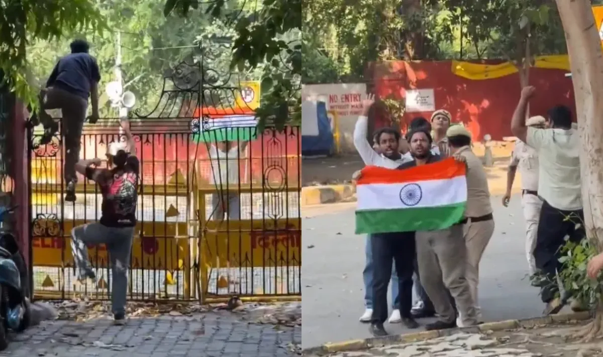 Delhi Police files trespassing case against Saurav Das, Ashutosh Ranka after Jantar Mantar breach