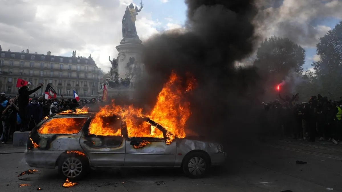 France on edge as riots spread, 'record' 855 detained in Paris; Macron vows crackdown