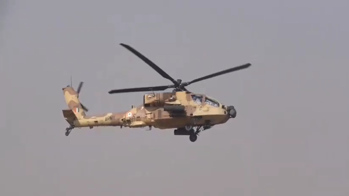 Indian Army's Apache Fleet Complete: Final 3 AH-64E Helicopters Land at Hindon