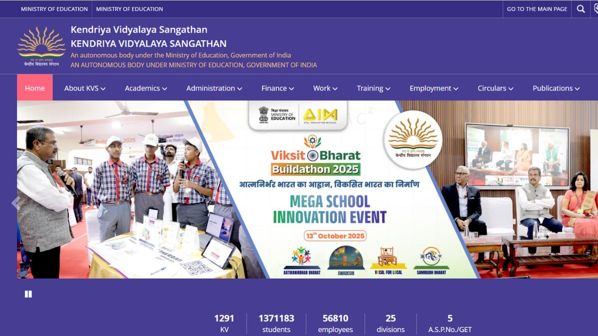 KVS, NVS Admit Card 2025: Download Steps for Kendriya, Navodaya Exams