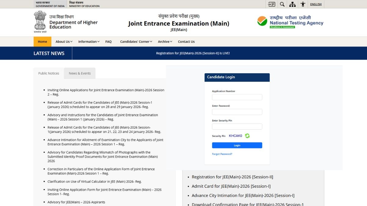JEE Main 2026 Answer Key Expected Soon: NTA to Release at jeemain.nta.nic.in