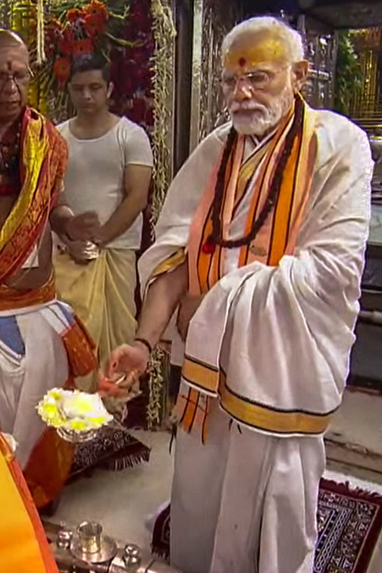 PM Modi inaugurates Mahakal Lok corridor, performs puja in Ujjain