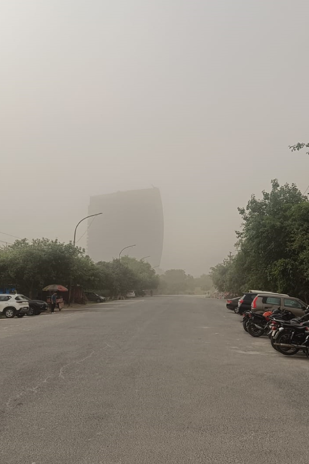 Dust storm takes over Delhi-NCR