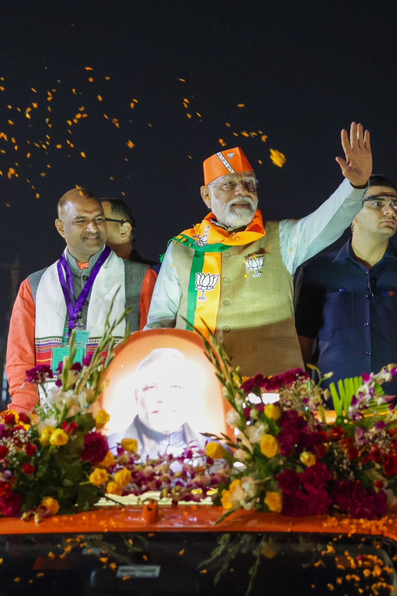 PM Modi holds mega roadshow in Jaipur ahead of assembly elections