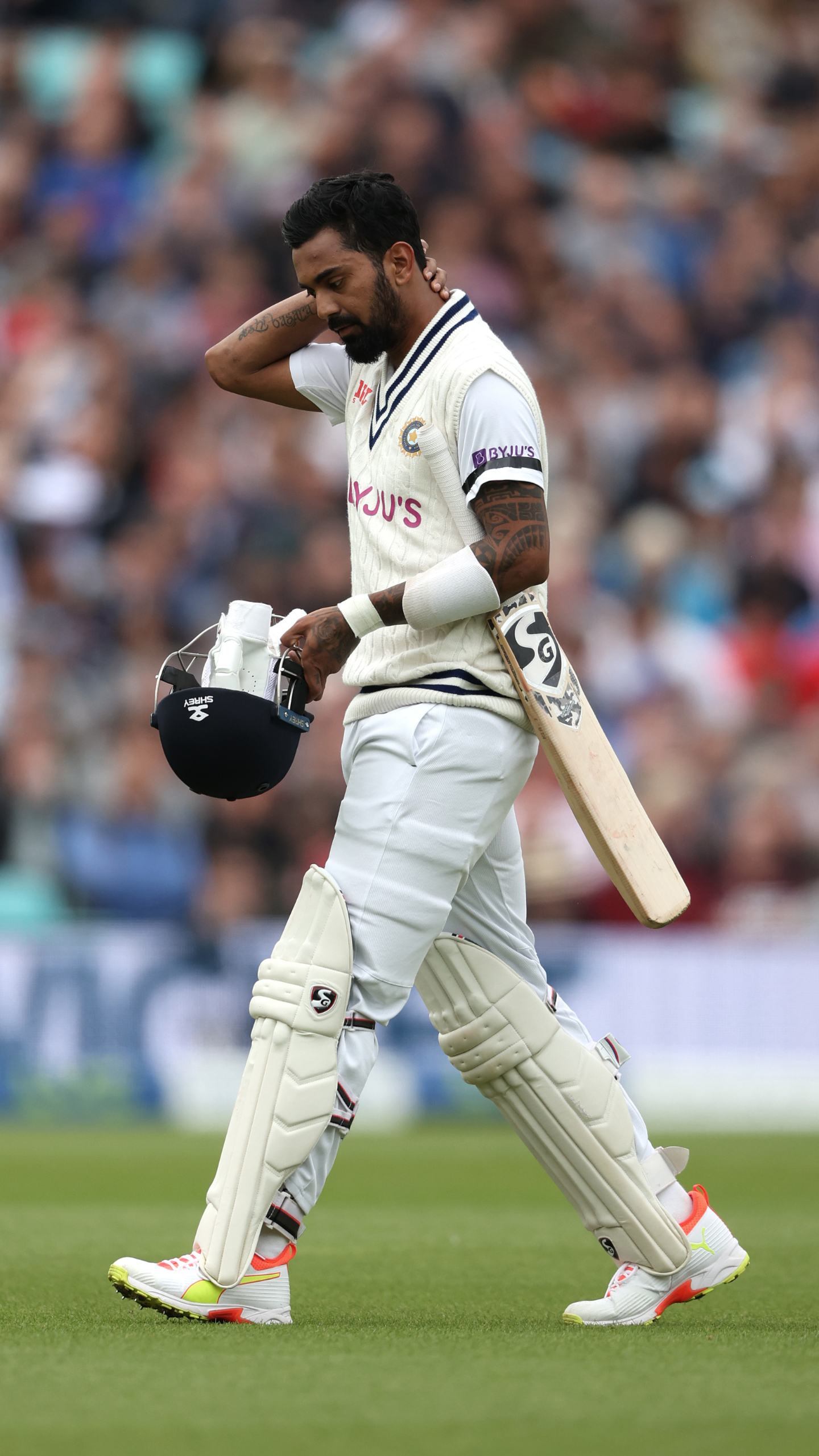 Highlighting KL Rahul's last seven innings in Test cricket (as of 19th December 2022)