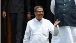 Dharmendra Pradhan arrives at Parliament.
