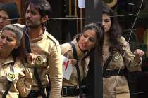 Vikas Gupta, Hiten Tejwani, Hina Khan, Bigg Boss 11