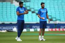 Bhuvneshwar Kumar hits the net running under watchful eyes