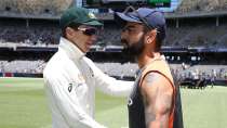 Tim Paine and Virat Kohli