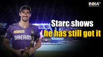 Mitchell Starc stars when needed the most in IPL 2024.