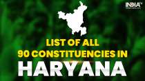 Haryana Elections 2024: List of all 90 constituencies going to polls today