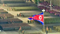 North Korean troops