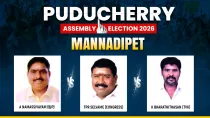 Mannadipet Assembly Election: BJP's A Namassivayam faces tough fight in triangular contest