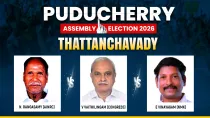Thattanchavady Assembly Election: Can AINRC's Rangasamy retain his seat in triangular fight? 