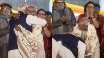 Who is Makhanlal Sarkar? 98-year-old BJP worker whose feet PM Modi touched in West Bengal | VIDEO