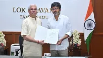 Tamil Nadu: Vijay meets Governor Rajendra Arelkar, stakes claim to form govt, to take oath today 