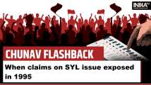 Chunav Flashback: When Chaudhary Sher Singh exposed claims on SYL issue in 1995