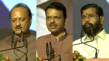 Maharashtra CM oath-ceremony: Fadnavis takes oath as CM, Shinde and Pawar become deputies