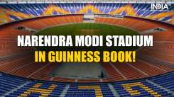 Narendra Modi Stadium in Guinness Book!