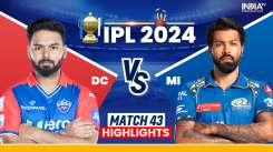 DC vs MI, IPL 2024 Highlights