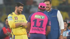 MS Dhoni and Sanju Samson