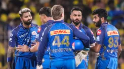 Mumbai Indians team.