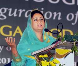 Union Minister Harsimrat Kaur Badal