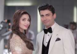 Fawad Khan and Mahira Khan