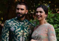 Ranveer Singh and Deepika Padukone