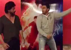 Ranveer and Shah Rukh