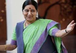 External Affairs Minister Sushma Swaraj 