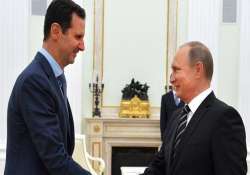 Vladimir Putin congratulates friend Bashar Assad 