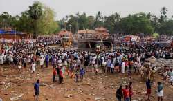 Puttingal temple fire