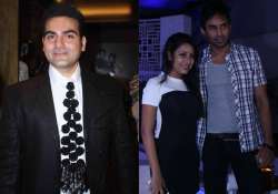 Arbaaz Khan, Pratyusha Banerjee with Rahul Raj Singh