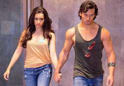 Shraddha Kapoor with Tiger Shroff in Baaghi