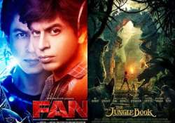 SRK’s ‘Fan’ disappoints at box office, ‘Jungle Book’ continues dream run